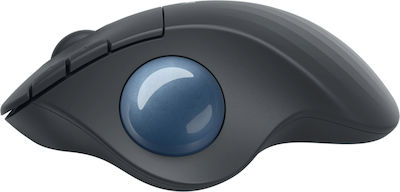 Logitech Ergo M575S Ασύρματο Bluetooth Ποντίκι με Trackball Graphite