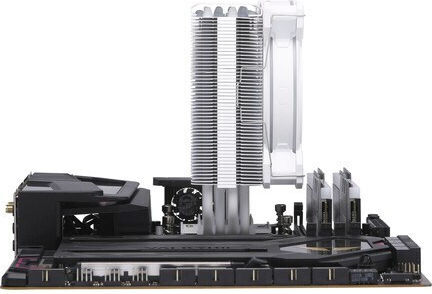 CoolerMaster Hyper 212 Halo Ψύκτρα Επεξεργαστή για Socket AM4/AM5/1200/115x/1700 με ARGB Φωτισμό Λευκή
