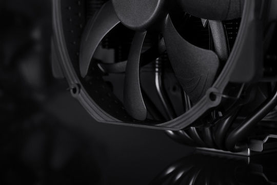 Noctua NH-D15NH-D15 chromax.black Ψύκτρα Επεξεργαστή Διπλού Ανεμιστήρα για Socket AM4/AM5/1200/115x