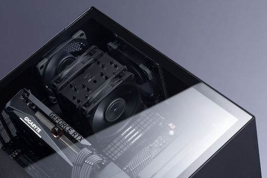 Noctua NH-U12A chromax.black Dual Fan CPU Cooling for AM4/AM5/1200/115x/1700 Socket