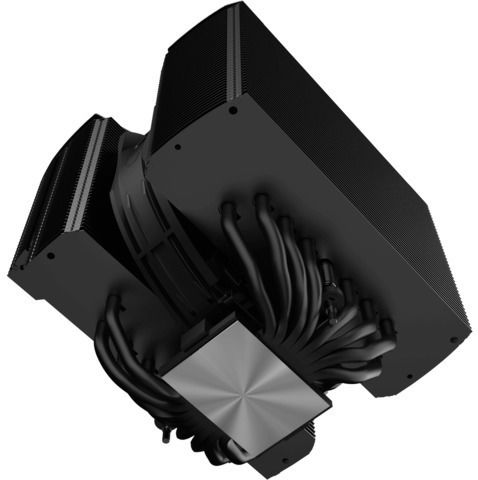 CoolerMaster MasterAir MA824 Stealth Ψύκτρα Επεξεργαστή Διπλού Ανεμιστήρα για Socket AM4/AM5/1200/115x/1700