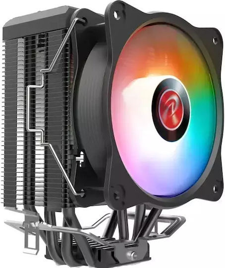Raijintek Eleos 12 EVO RBW Ψύκτρα Επεξεργαστή για Socket AM4/1200/115x/1700 με RGB Φωτισμό