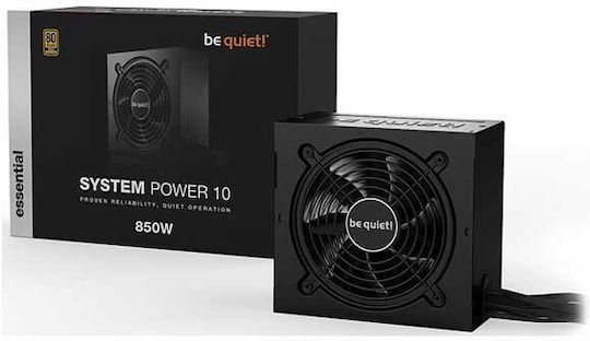 Be Quiet System Power 10 850W Μαύρο Τροφοδοτικό Υπολογιστή Full Wired 80 Plus Gold