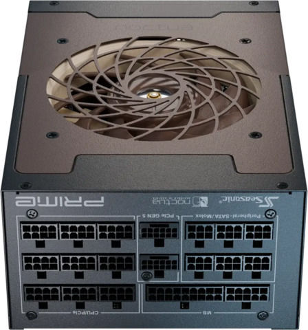 Seasonic Prime TX-1600 TR2 1600W Schwarz Netzteile Vollständig modulare 80 Plus Titan
