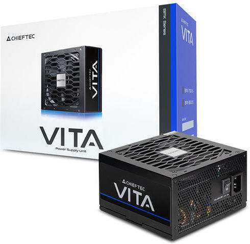 Chieftec Vita 750W Μαύρο Τροφοδοτικό Υπολογιστή Full Wired 80 Plus Bronze