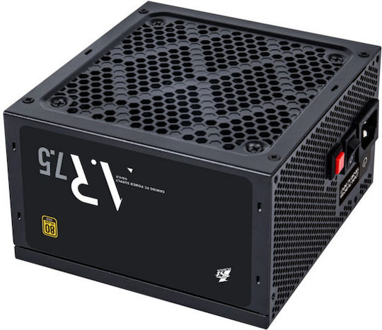 1STPLAYER 750W Schwarz Computer-Netzteil Voll verkabelt 80 Plus Gold (PS-750AR)