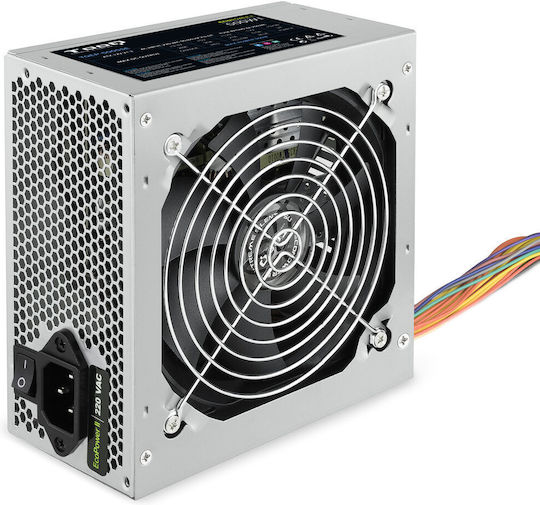 Tooq Ecopower II ATX 500W Gray Computer-Netzteil Voll verkabelt