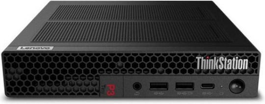 Lenovo ThinkStation P3 Tiny Desktop-PC (Kern i7-14700T/32GB DDR5/1TB SSD/W11 Pro) mit Tastatur (GR)