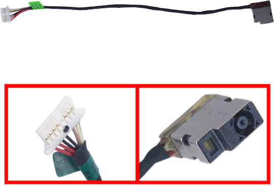 DC Power Jack Socket Laptop HP 15-dy2045nr Product Number 2q1h3ua 806746-001 813945-001 19.4cm Code 3449
