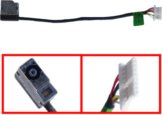 Βuchse Stromversorgung mit Kabel für HP