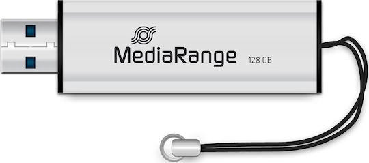 MediaRange 128GB USB 2.0 Stick Μαύρο