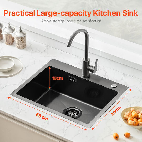 Vevor Faucet Single QRSSCTSPDC689LBYCV0