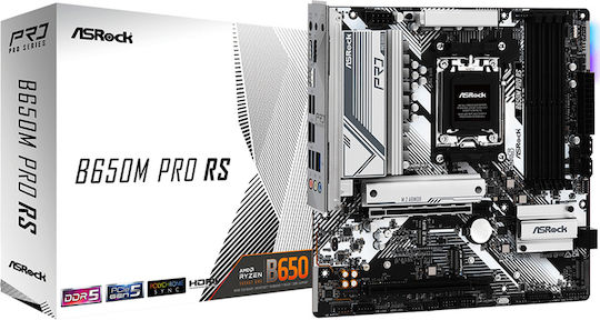 ASRock B650 Pro RS Motherboard ATX με AMD AM5 Socket 90-MXBL10-A0UAYZ