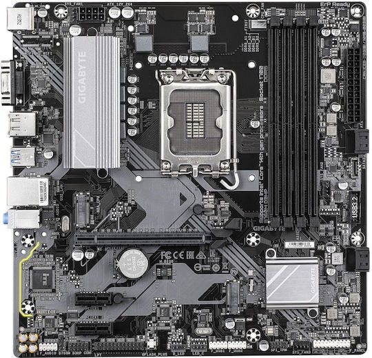 Gigabyte B760M Gaming Plus WIFI DDR4 rev. 1.0 Motherboard Micro ATX with Intel 1700 Socket