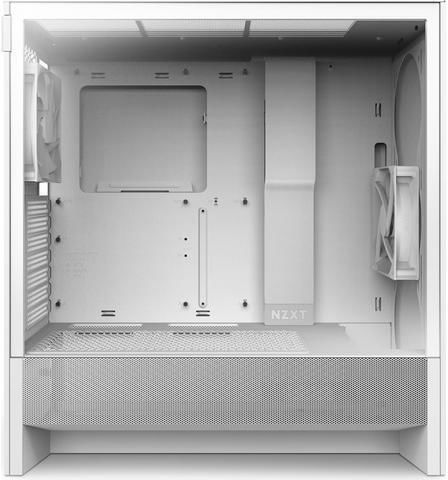 NZXT H5 Flow Gaming Midi Tower Κουτί Υπολογιστή με Πλαϊνό Παράθυρο Λευκό