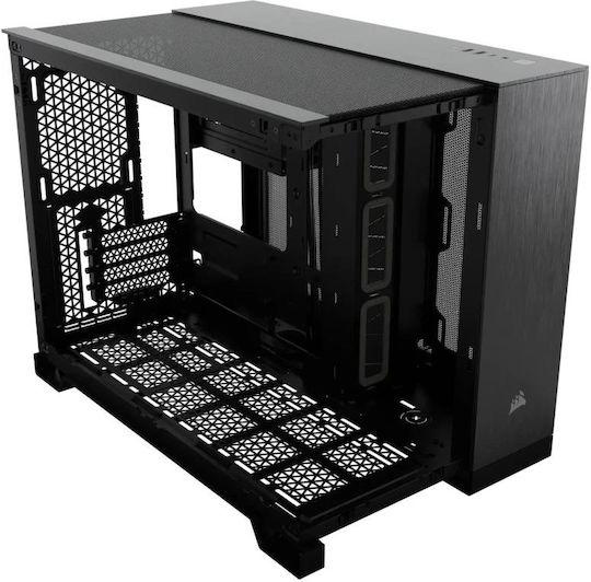 Corsair 2500X Gaming Mini Tower Κουτί Υπολογιστή με Πλαϊνό Παράθυρο Black/Obsidian Aluminum