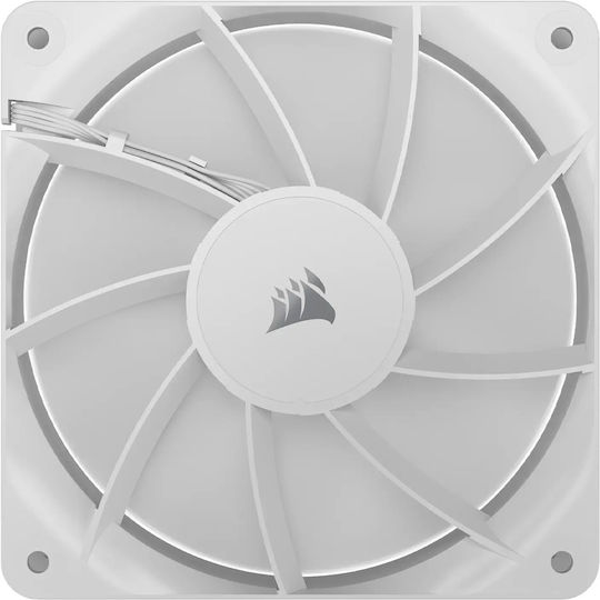 Corsair RS120 Case Fan 2100rpm 72.8cfm Without LED Lighting And 4-Pin PWM Connection White