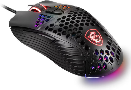 MSI M99 RGB Gaming Ποντίκι 4000 DPI Μαύρο