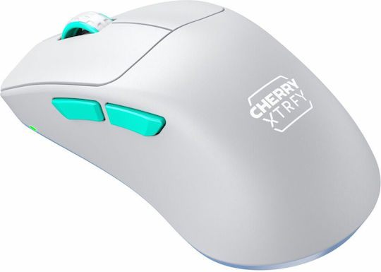 Cherry XTRFY M64 Ασύρματο Gaming Ποντίκι 26000 DPI Λευκό