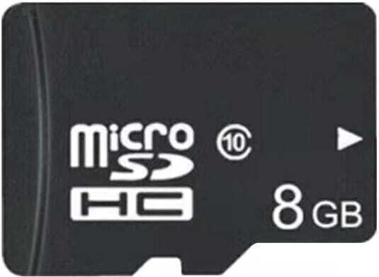 microSDHC 8GB Class 10 with Adapter