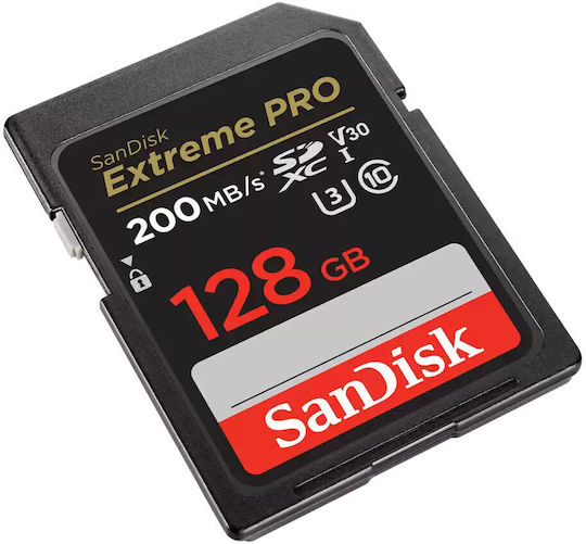 Sandisk SDXC 128GB Class 10 U3 V30 UHS-I with Adapter