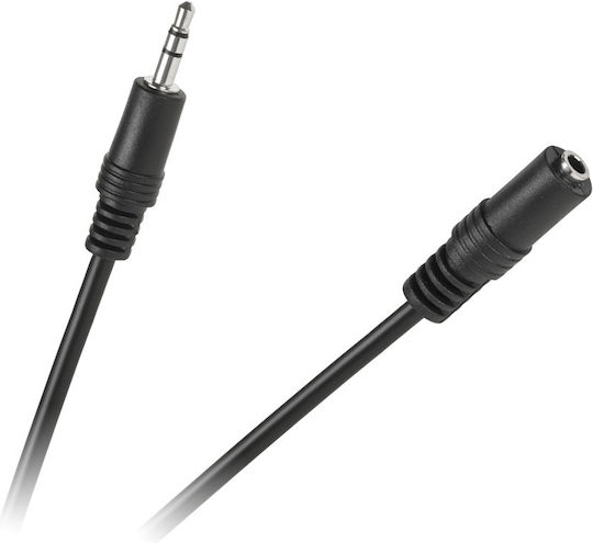 3.5mm Jack Cable Male to Female Black 1.8m