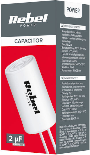 Kemot Kondensator AC 2μF 450V URZ3212