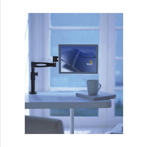 Techly Halterung Auf dem Schreibtisch Monitor bis 27" mit Arm (ICA-LCD-502BK)