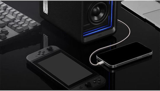 Edifier QR65-BK Компютърни тонколони 2.0 с RGB осветление в Черен цвят