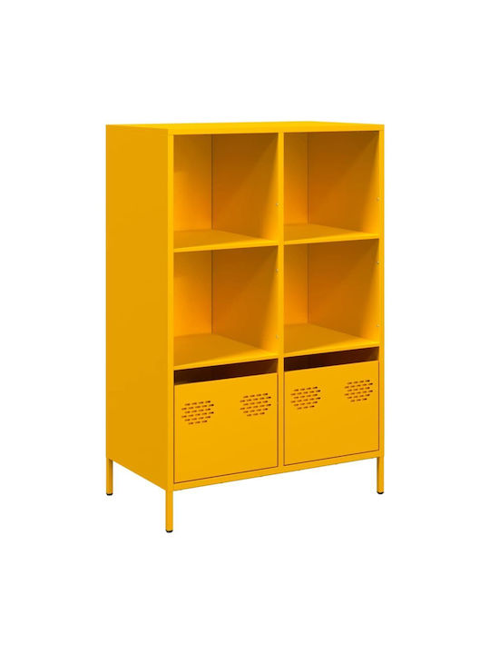 Βιβλιοθήκη Mustard 68x39x103.5εκ.