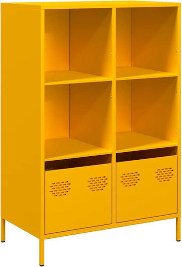 Bibliothek Senf 68x39x103,5cm