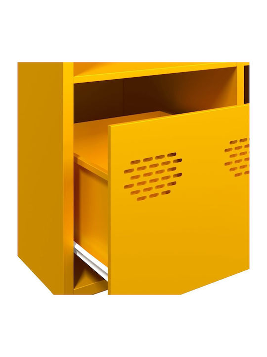 Βιβλιοθήκη Mustard 68x39x103.5εκ.