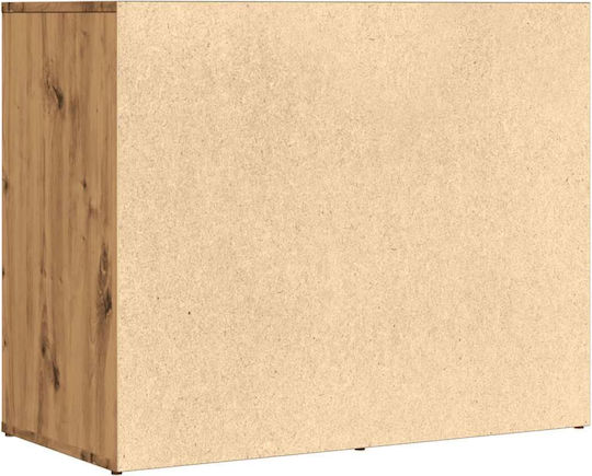 Entry Furniture with Shoe Rack Oaks 80x40x65cm