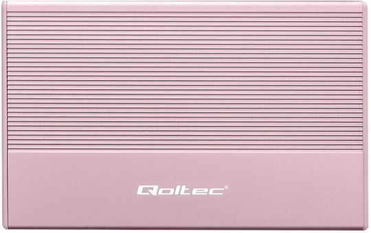 Qoltec 52279 Θήκη Προστασίας Ροζ