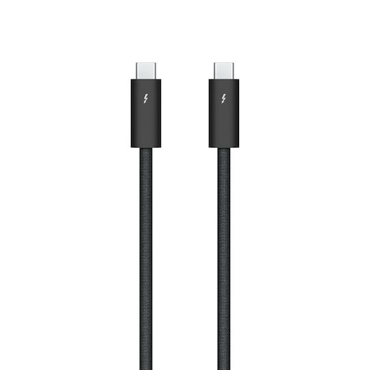 Apple Thunderbolt 4 Cable 100W Μαύρο 3m (MW5H3ZM/A)
