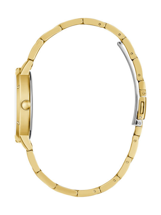 Guess Ρολόι Μπαταρίας με Μεταλλικό Μπρασελέ Guess Ρολόι Μπαταρίας με Μεταλλικό Μπρασελέ