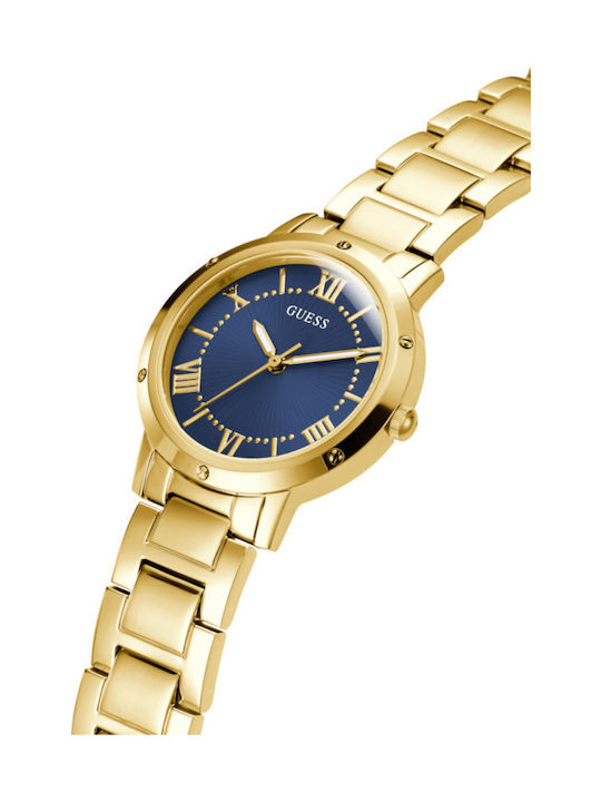 Guess Women's Watch with Gold Metal Bracelet
