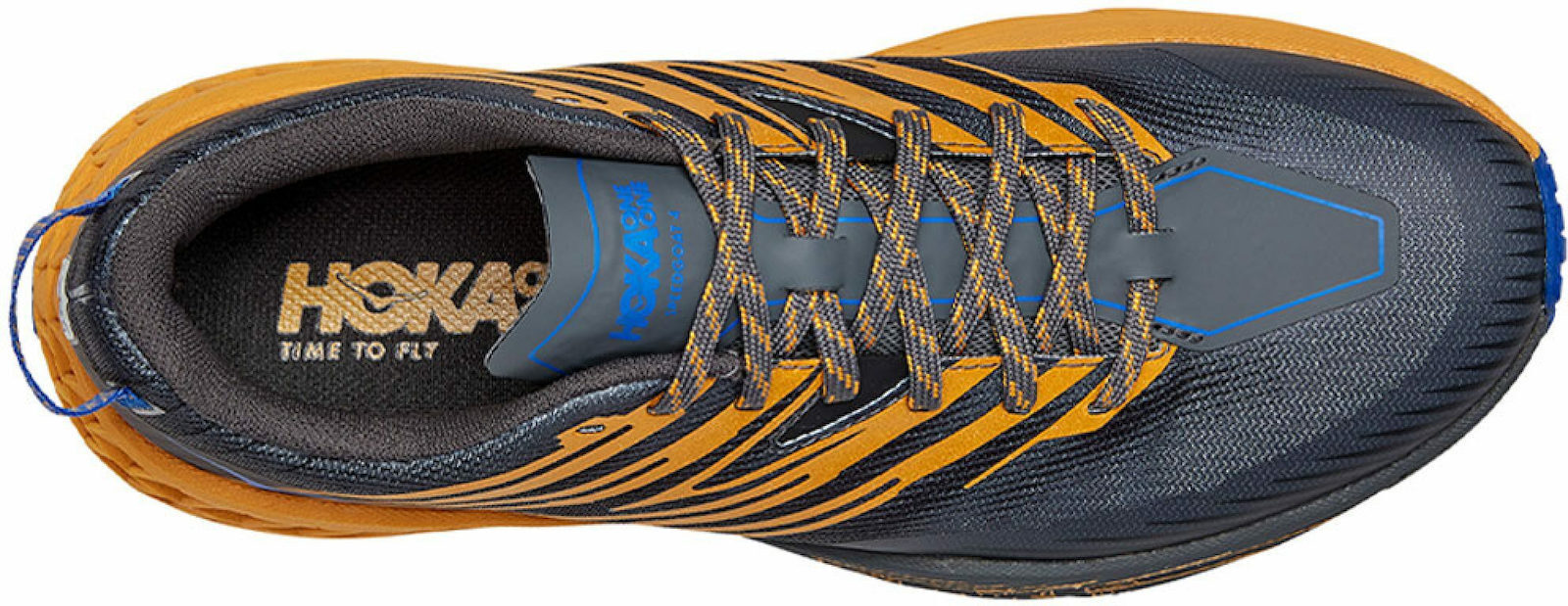 Saffron Speedgoat Black Iris Men's Hoka One One Speedgoat Bauman's