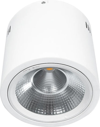 GloboStar Monos LED Alb Cald Spot în Culoare Alb