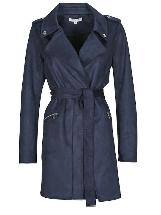 Women's Navy Blue Coat