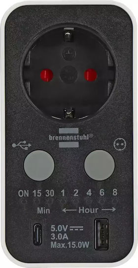 Brennenstuhl Digital Countdown Timer Socket