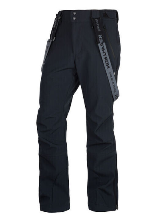 Northfinder NOF-NO-3974SNW-269_1 Ανδρικό Παντελόνι Σκι & Snowboard Soft Shell Μαύρο