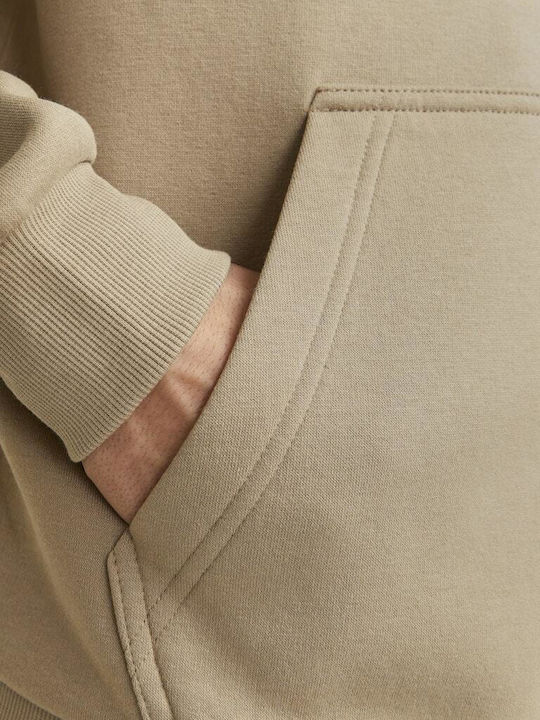 Sweatshirt mit Kapuze Beige
