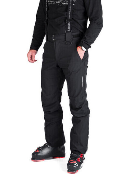 Northfinder NOF-NO-3972SNW-269_1 Men's Trousers for Ski & Snowboard Black