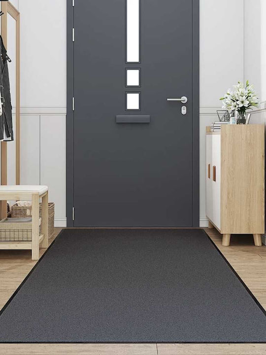 vidaXL Entrance Mat Anti-slip Gray 115x115cm