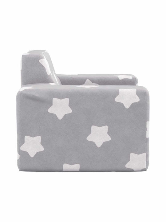 Armchair with Armrests Gray 52x38x34cm