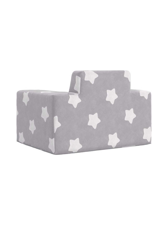 Armchair with Armrests Gray 52x38x34cm