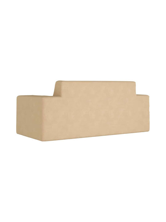 Sofa with Armrests Beige 84x38x34cm