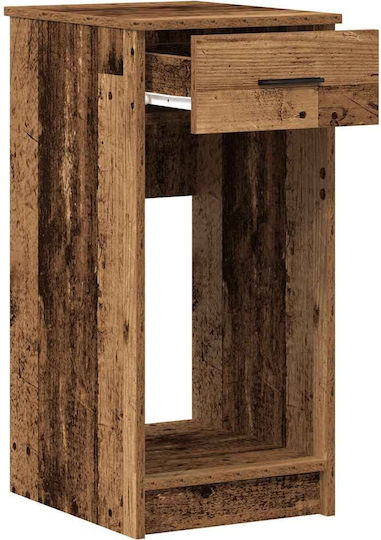 vidaXL Desk Mounted Computer Tower Stand Brown 858747