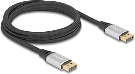 DeLock Cable DisplayPort male - DisplayPort male 2m Black (80634)